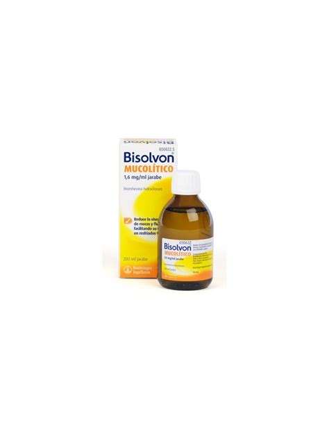 Bisolvon Mucolítico Jarabe 200ml