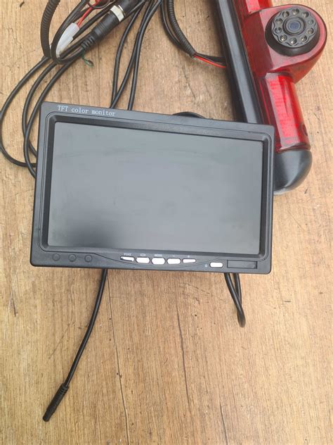 Fiat Ducato III 2 3 11r kamera cofania światło stop monitor TFT