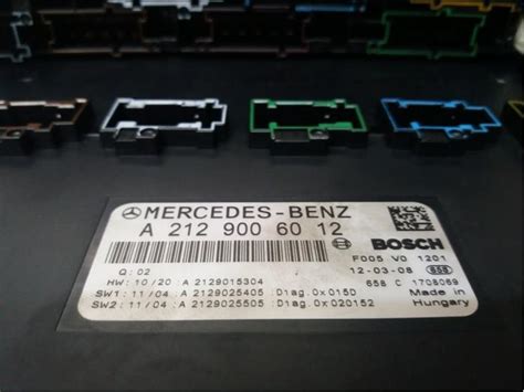 Caja De Fusibles Mercedes E E Cdi V Blueefficiency A