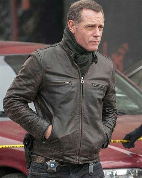 Hank Voight Jason Beghe Chicago Pd Detective Sergeant Jacket Elias Koteas