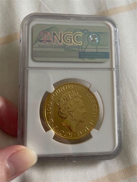 Gold Coin Queens Beast Completer Ngc Ms Oz Hobbies Toys