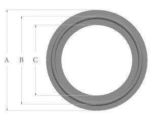 Anel De Veda O Tc Silicone Tubofarma