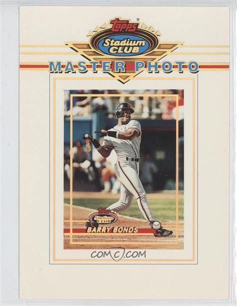 1993 Topps Stadium Club Master Photo Babo Barry Bonds