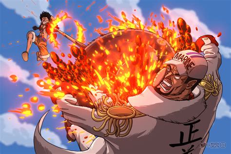 LUFFY VS. AKAINU FANART : r/OnePiece