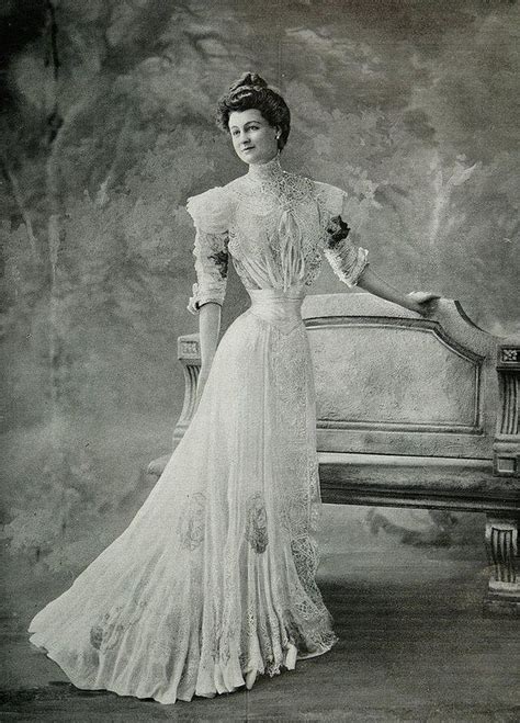 Robe De Garden Party 1905 Les Modes Paris September 1905 Flickr Edwardian Fashion