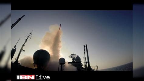 In A First Navy Test Fires Barak 8 Surface To Air Missile From An Indian Warship