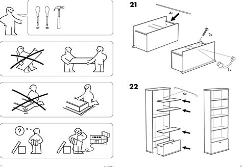 Схема сборки шкафа ikea 82 фото