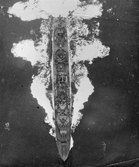 An Unusual Overhead Of The Wwii N Class Destroyer Hmas N Flickr