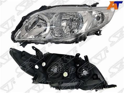 Купить Фара Toyota Corolla 06 10 Lh С Электрокорректором Sat арт ST