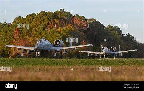 Two A 10 Thunderbolt IIs From The 354th Fighter Squadron At Davis