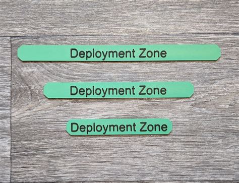 Wh40k Deployment Zone Markers Etsy