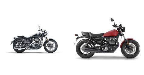 Motorrad Vergleich Royal Enfield Super Meteor 650 2023 Vs Moto Guzzi