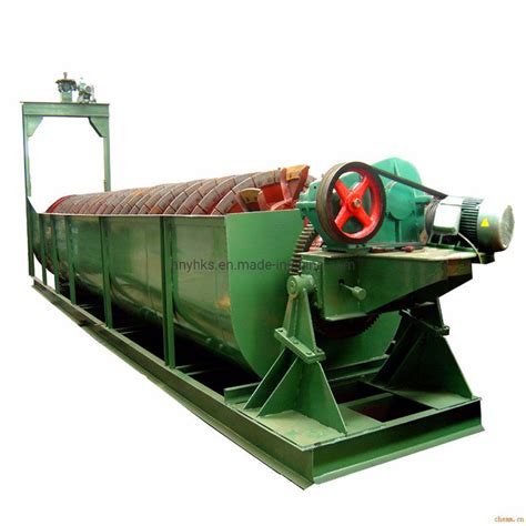 Mineral Washing High Weir Single And Double Screw Type Spiral