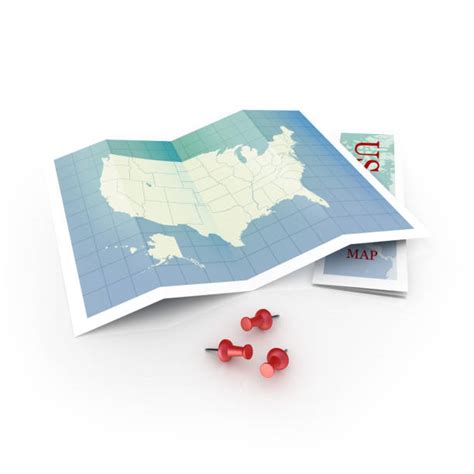 3d Folded Map Stock Photos Pictures And Royalty Free Images Istock