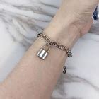 PANGU Stainless Steel Lock Chain Bracelet YesStyle