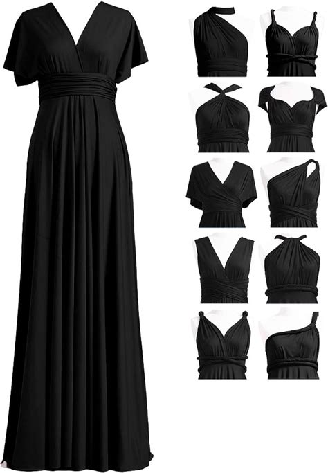 Plus Size Convertible Wrap Dress Black Dresses Images 2022