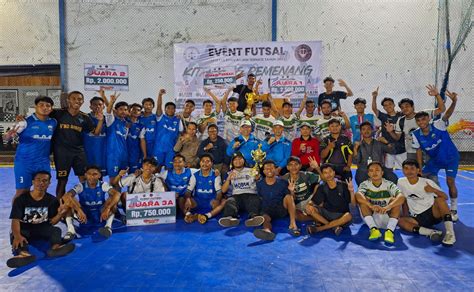 Event Futsal Fasya Tahun Resmi Ditutup Trian Jaya Fc Dari Unkhair