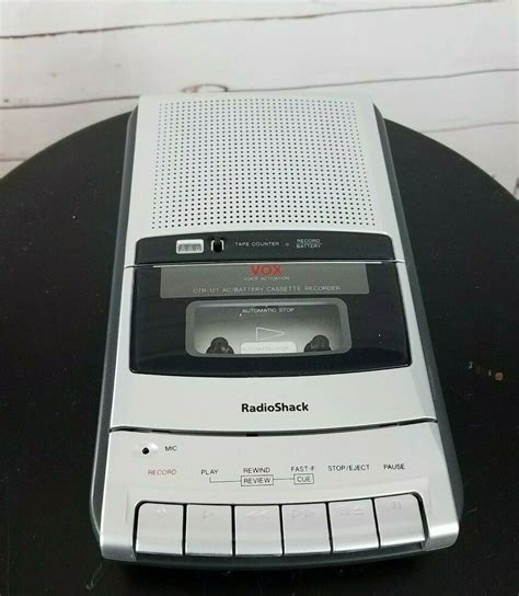 Radio Shack 14 1128 Vox Cassette Recorder Ctr 121 Radioshack Cassette Recorder Radio Shack