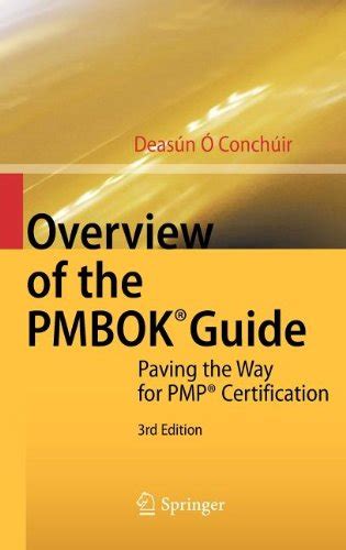 Overview Of The Pmbok Guide 3rd Edition Let Me Read