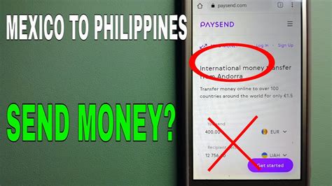 🔴 How To Transfer Money Overseas From Mexico To Philippines🔴 Youtube