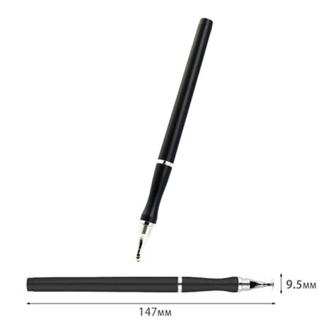 Caneta Touch Screen Ponta Fina Stylus Capacitiva Universal Em