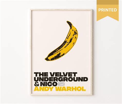 Warhol Banana, Andy Warhol Poster, Warhol Exhibition Poster, Andy ...