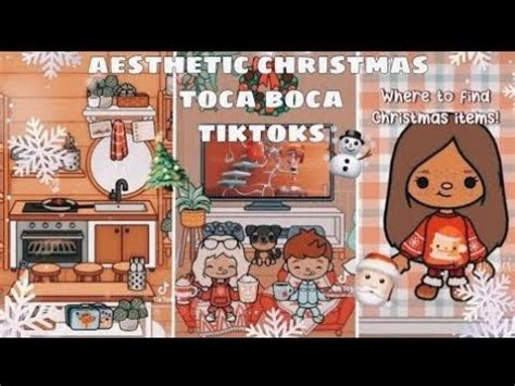 Aesthetic Christmas Toca Boca Tiktoks Not Mines Youtube