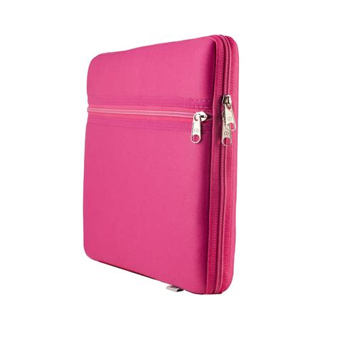 Funda Notebook Neoprene Fucsia Con Bolsillo Lider Notebooks