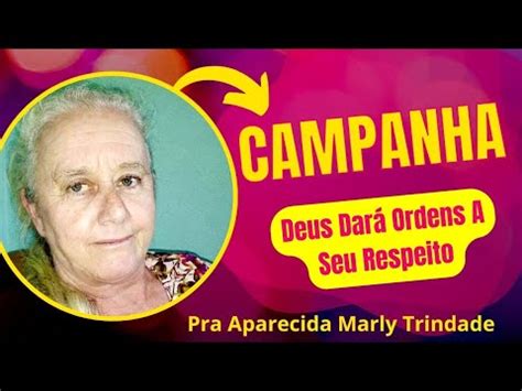 Aparecida Trindade está ao vivo Deus dará ordens a seu respeito