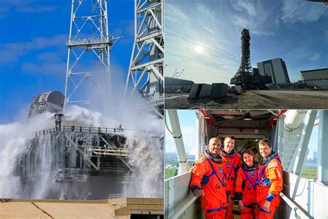 NASA Successfully Completes Artemis II Mobile Launcher Water Deluge