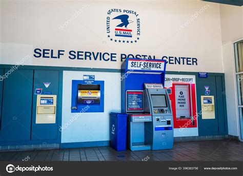 Usps Self Service Postal Center Self Service Kiosk Collection Boxes