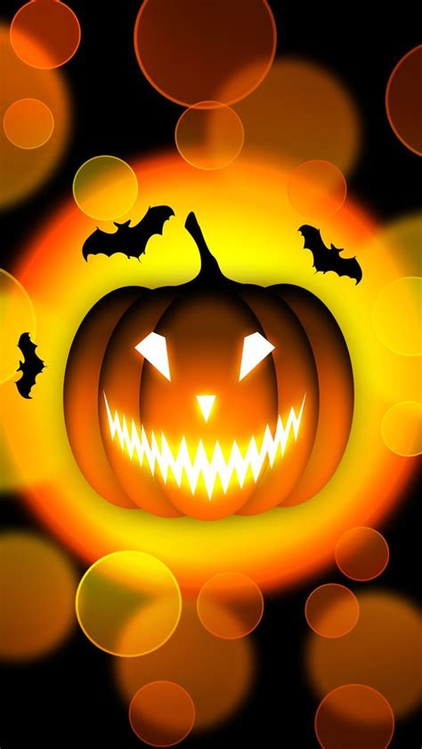 Jack-o'-lantern Mobile Wallpaper | Halloween wallpaper iphone ...