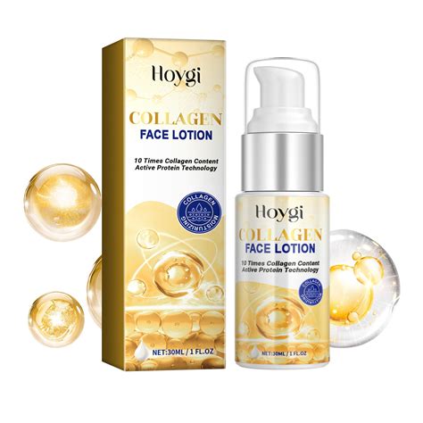 Dengmore Collagen Face Lotion Collagen Cream For Anting Wrinkle Firming Facial Lotion Dilutes