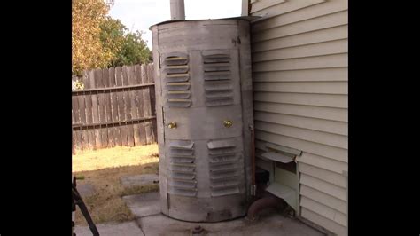 Exterior Water Heater Cabinet Youtube