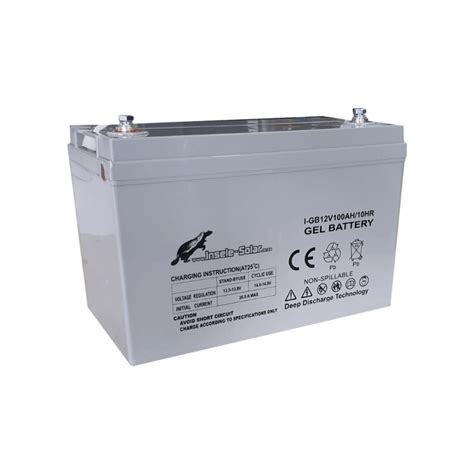 12v 100ah Gel Battery Off The Grid Solar Warehouse