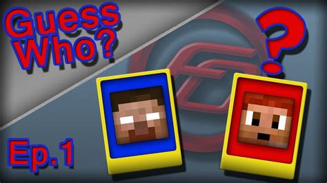 Guess Who Minecraft Mini Game Ep Youtube