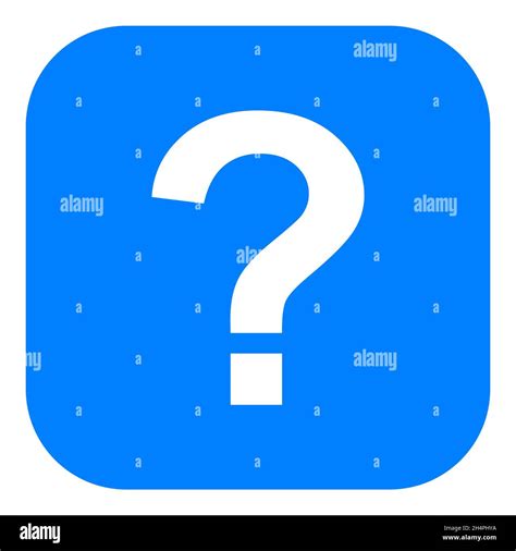 Question mark and app icon Stock Photo - Alamy