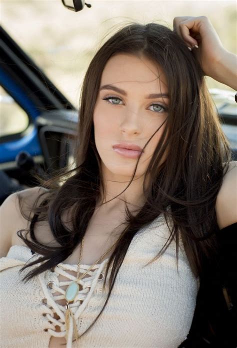 Wallpaper Lana Rhoades Model Women Blue Eyes Tushy X