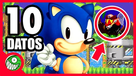 10 Curiosidades De Sonic Youtube