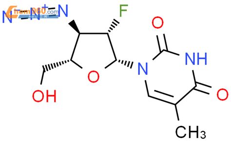 124424 26 6 2 4 1H 3H Pyrimidinedione 1 3 Azido 2 3 Dideoxy 2 Fluoro