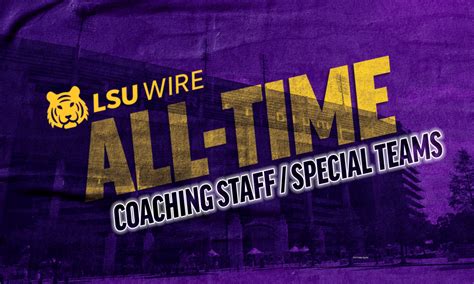 LSU football all-time roster: Coaches, kickers and specialists