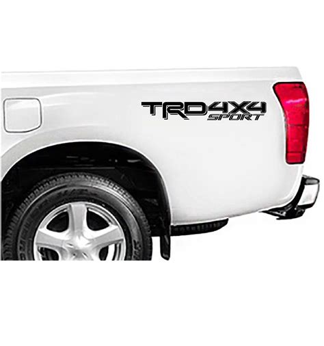 Toyota Trd Sport 44 Bedside Decal Sticker Custom Made In The USA