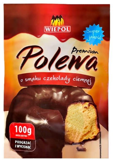 Polewa O Smaku Czekolady Ciemnej Wiepol G Allegro Pl