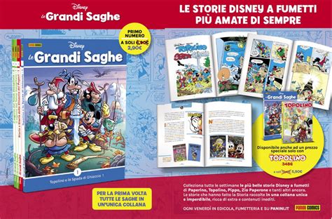 Le Grandi Saghe Disney Topolino E La Spada Di Ghiaccio Papersera