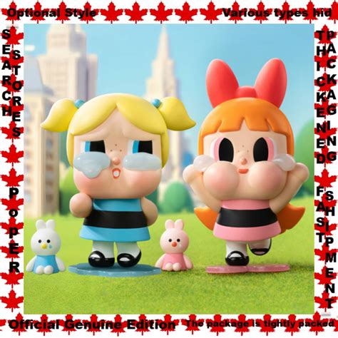 Optional Styles Blossom Bubbles Crybaby POPMART The Powerpuff Girls