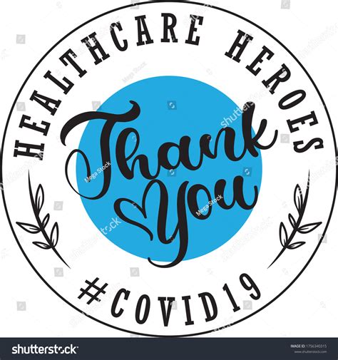 Thank You Healthcare Heroes Images Stock Photos Vectors