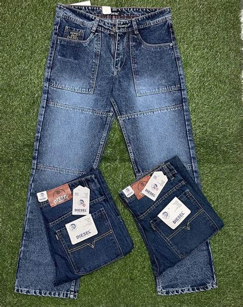 Straight Fit Faded Men Denim Jeans Blue At Rs Piece In Ludhiana