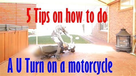 5 Tips On How To Do A U Turn On A Motorcycle Youtube