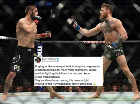 Conor Mcgregor Sends Classy Message To Khabib After News Of Champs