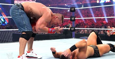 Full Story And Photo And Result April 3 2011 John Cena Vs The Miz Wwe